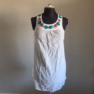 EUC! embroidered cotton dress